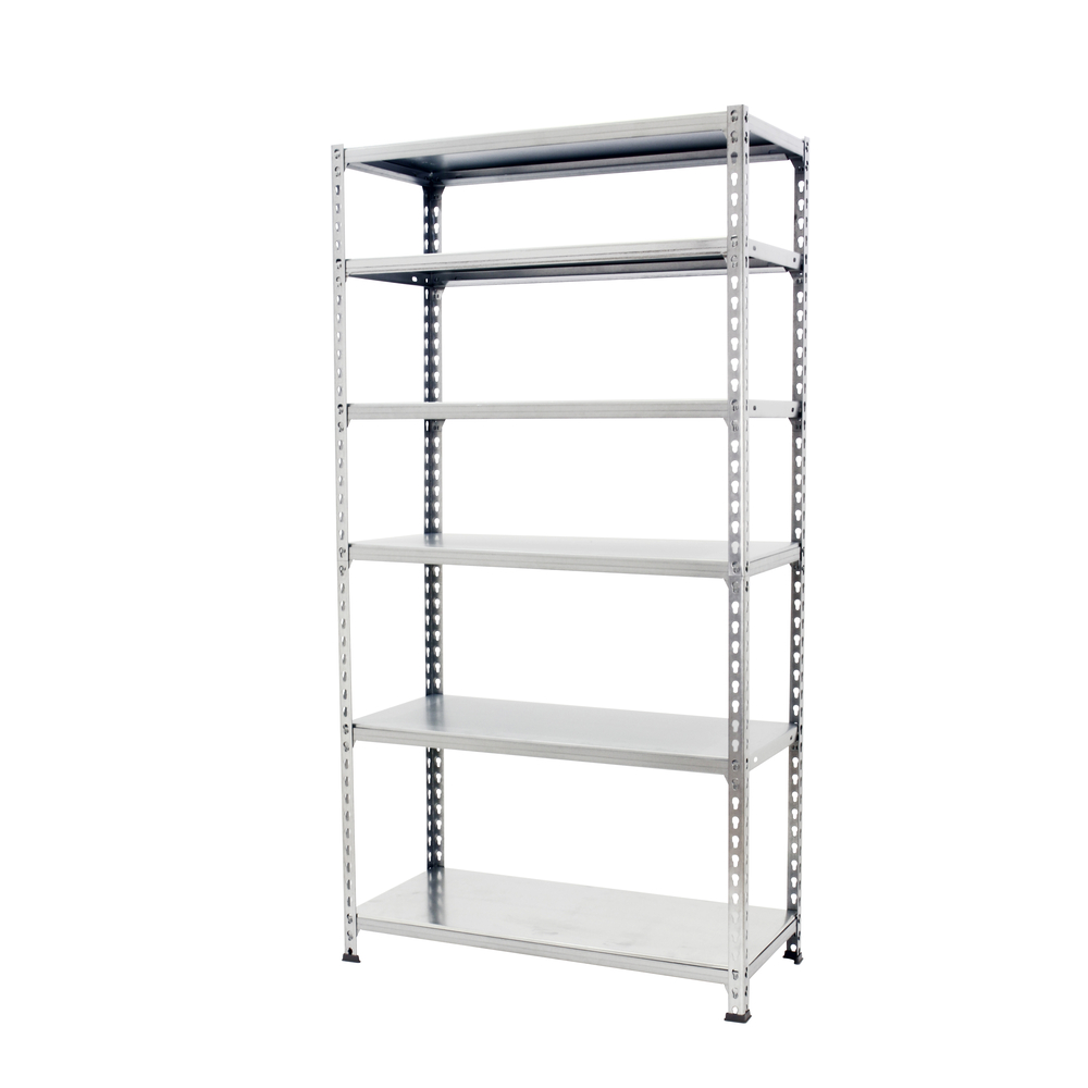 Rayonnage métallique léger sans vis 2500x900x400 - 6 niveaux Galvanisé - SIMON RACK - 8435104953938