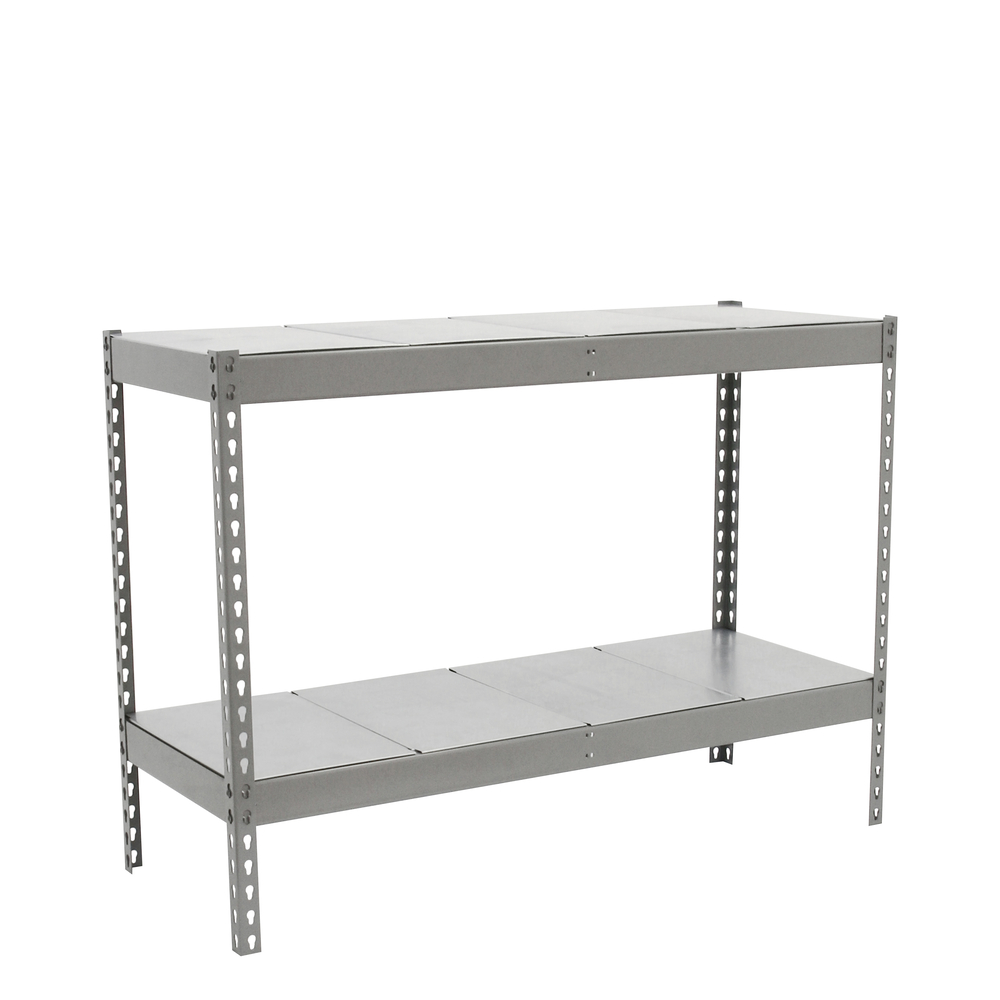 Étagère charge moyenne 500 à 600kg - 900x1200x450 - 2 niveaux Galvanisé - SIMON RACK - 8435104957011