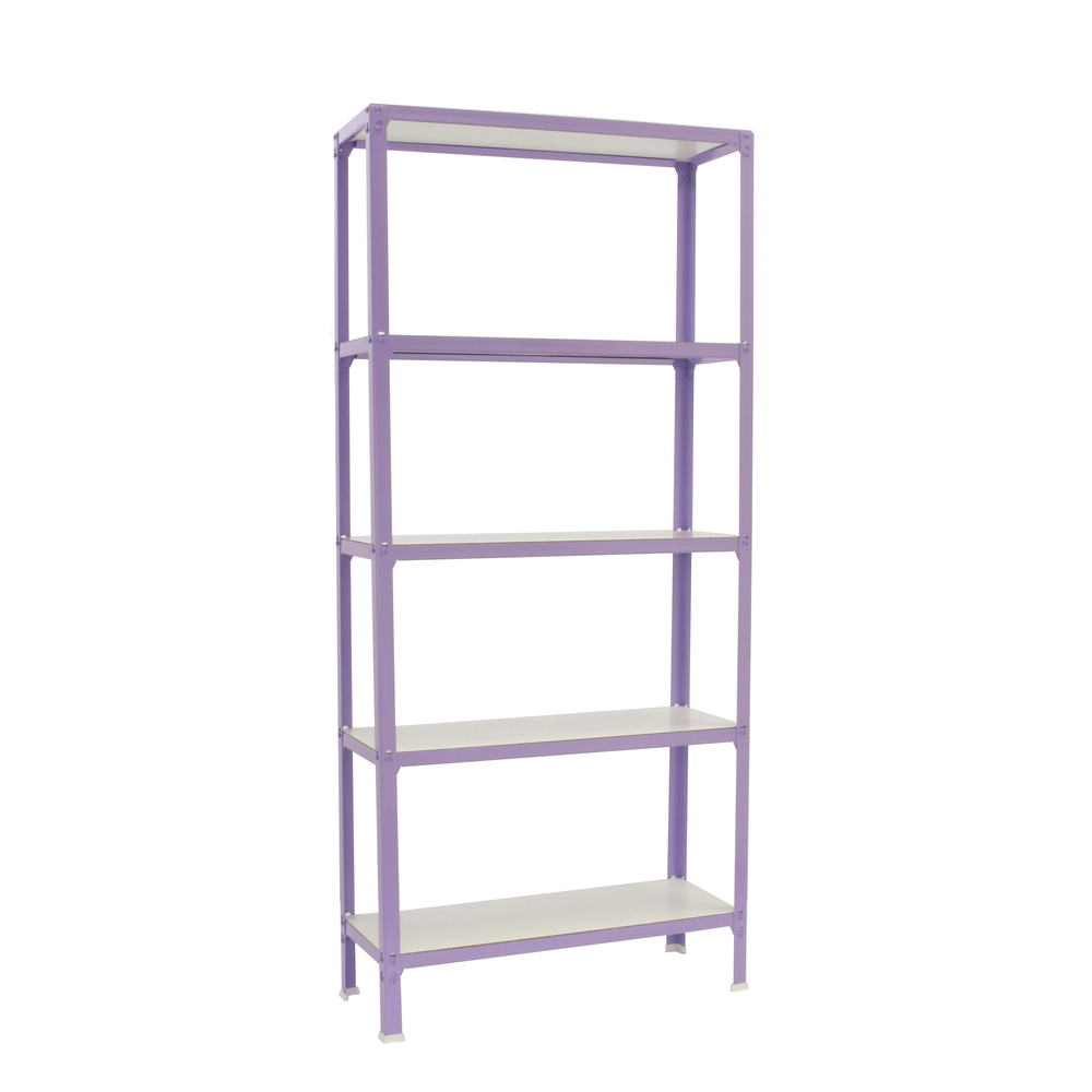 Rayonnage intérieur 1800x800x300 - 5 niveaux Blanc - SIMON RACK - 8435104962053