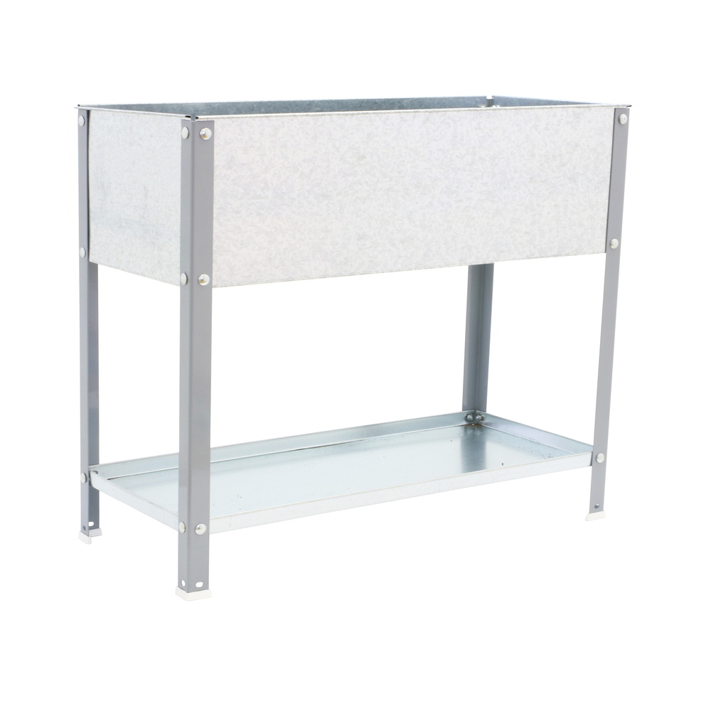 Jardinière extérieure - 850x1200x400 - 2 niveaux Gris - SIMON RACK - 8435104986752