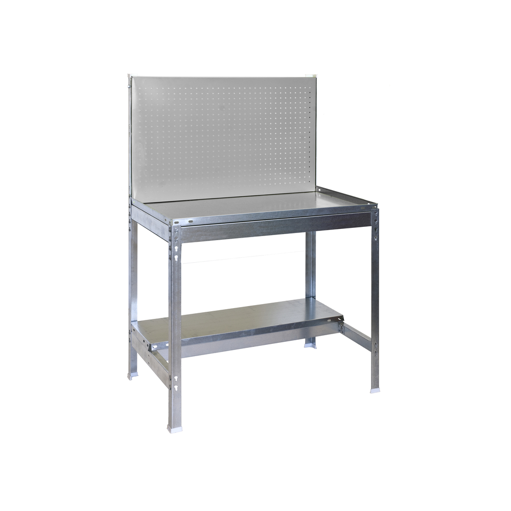 Établi de jardin - 1520x900x400 - 2 niveaux Galvanisé - SIMON RACK - 8435104988435