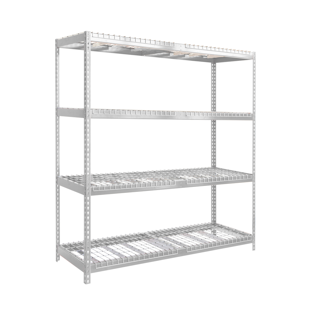 Étagère mobile charge moyenne 400kg - 2500x1800x600 - 4 niveaux Galvanisé - SIMON RACK - 8435104989920