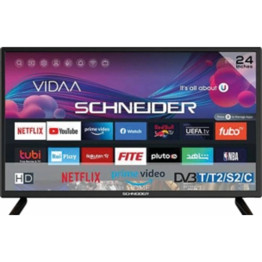 TV LED 24''/ 60 CM SMART TV - SCHNEIDER BOUTIQUE - 84711
