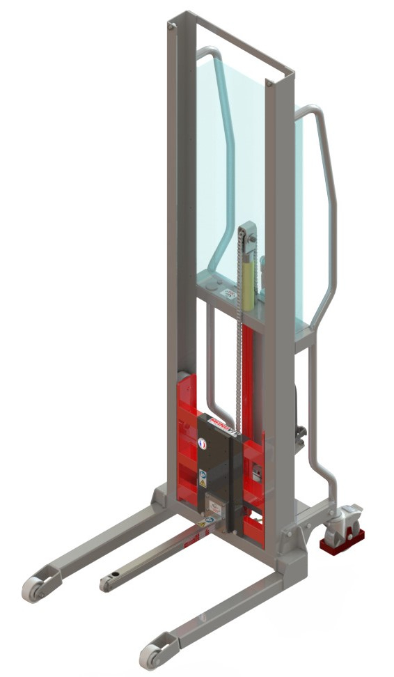 Gerbeur Levfix300 à levée manuelle avec éperon à galet inox, 200 kg - FIMM - 855000964