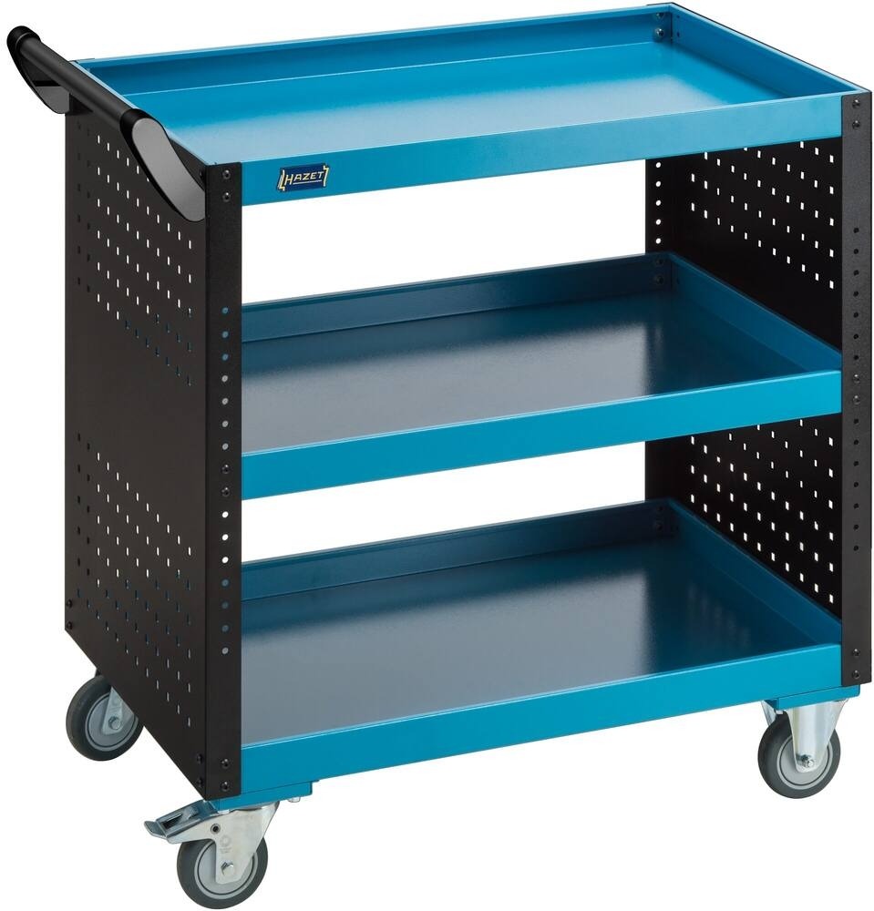 SERVANTE D'ATELIER METALLIQUE 3 PLATEAUX 888X541X899MM - HAZET - HZ207206