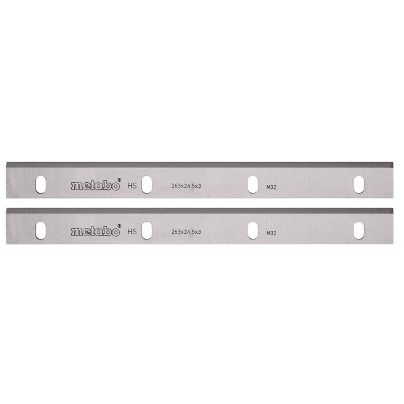 2 fers de rabot HSS, HC 300 - METABO - 0911060167
