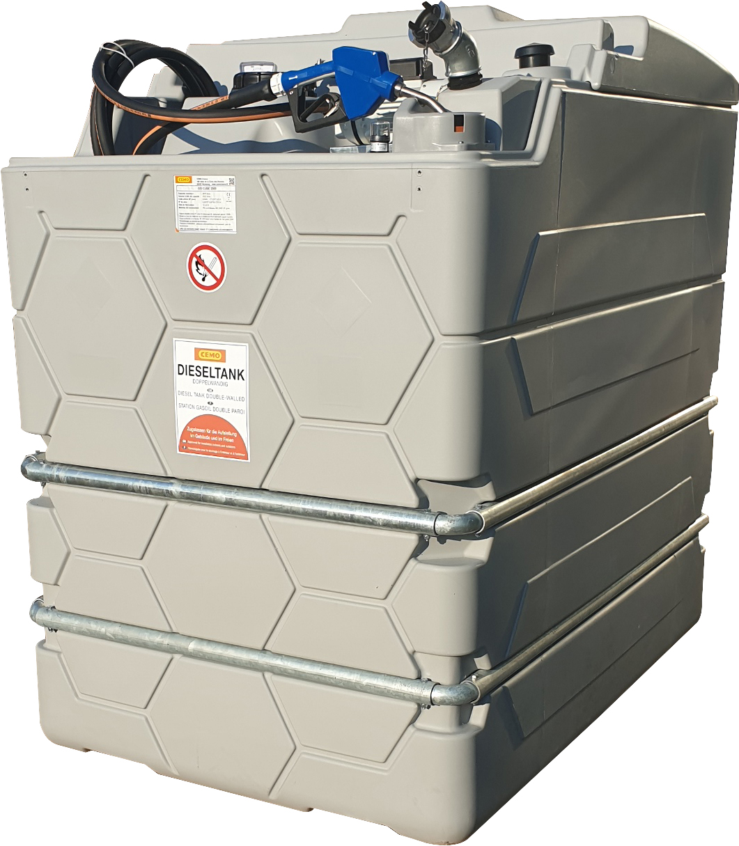 BLUE CUBE Indoor ECO 2 500 litres CEMO - 91318