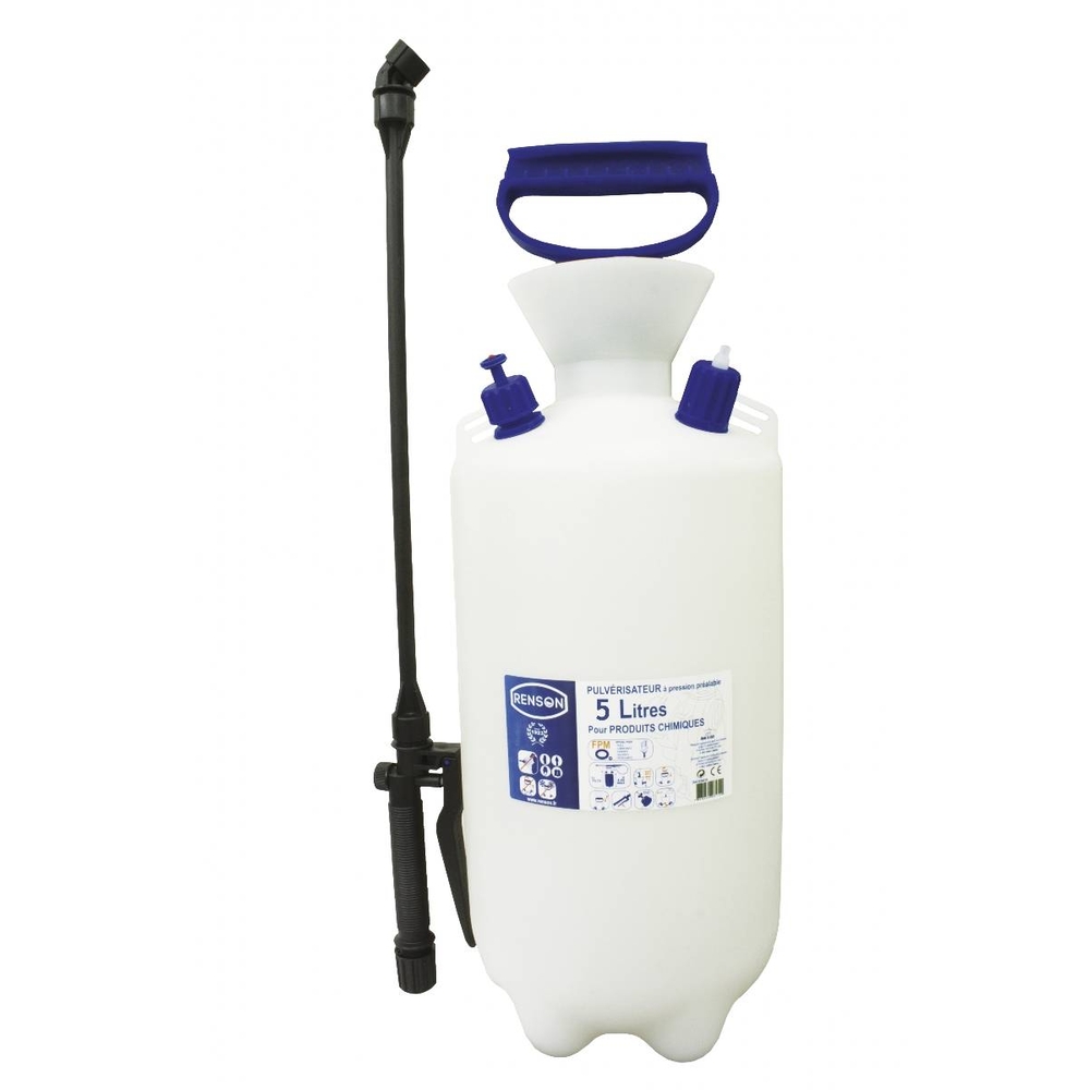 PULVÉRISATEUR À PRESSION 5L JOINT VITON - RENSON - 934005