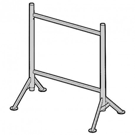Base de tréteau AVEC pied fixes ALTRAD VITO 49 - J00111