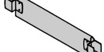 PLINTHE ACIER ALTRAD DE 2,00 M - N4872