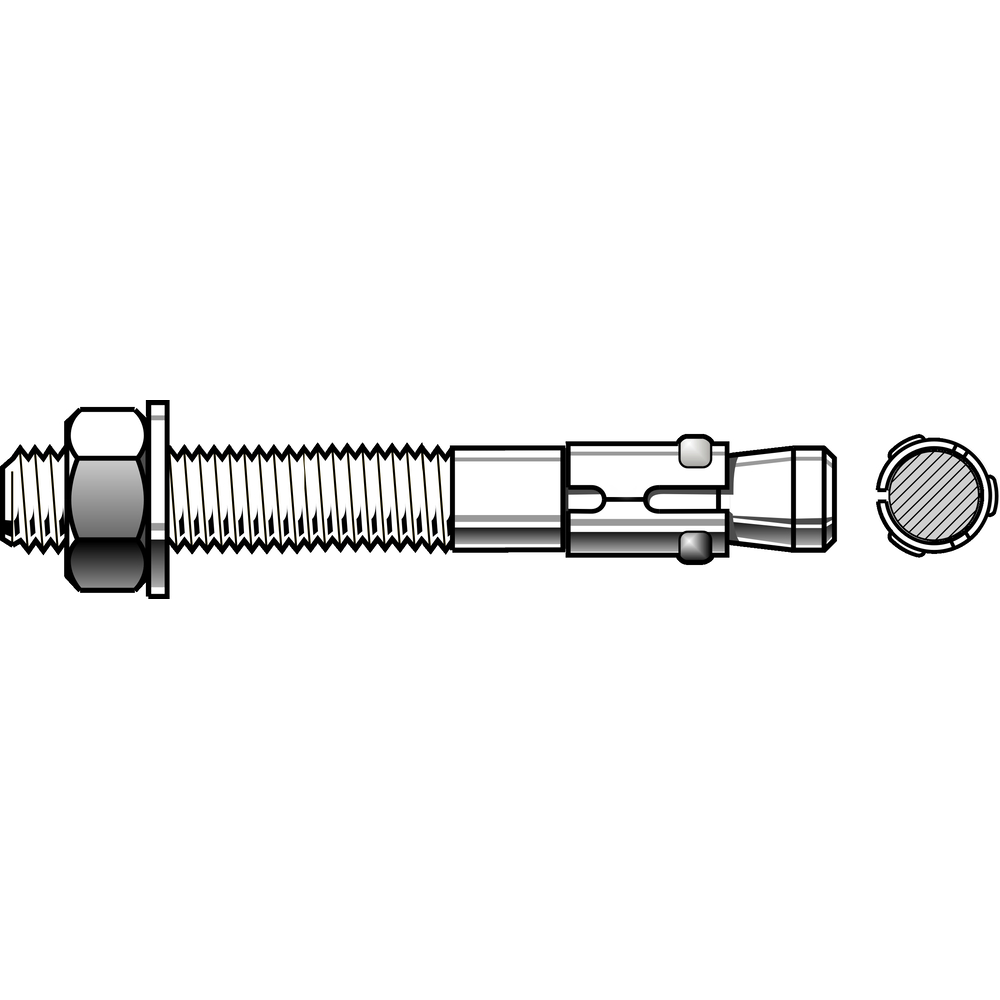 GOUJON T 16-10-26-130 INOX A4 BLISTER 5 pièces - ASLAFIX - PO07848BL