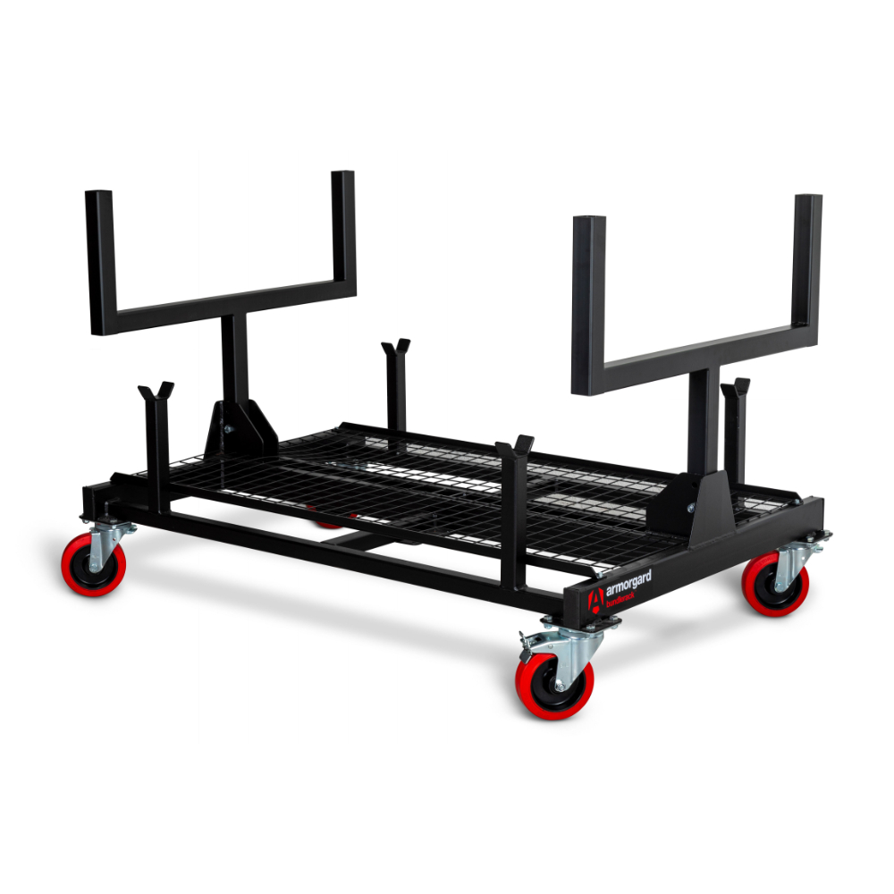 Rack de stockage mobile pour matériaux br1 1560x1010x1030 ARMORGARD - BR1