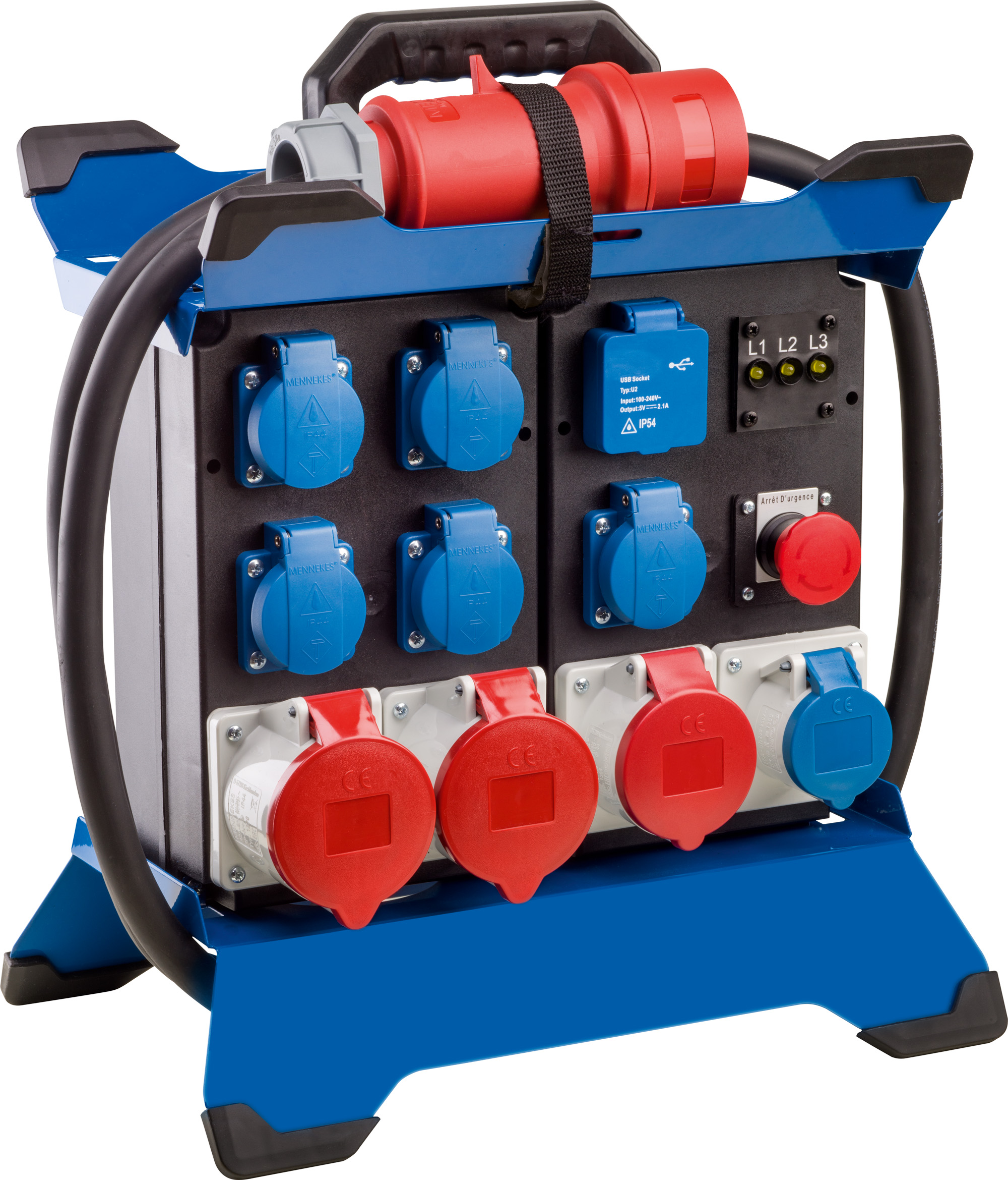 Coffret de chantier Stecky Duo France 22 kw AS SCHWABE - 860937