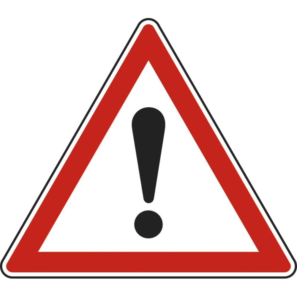 Panneau triangle Avertissement Danger Indéterminé 700 Ecolign A14 cl1 - NADIA SIGNALISATION - TRI700E1A14