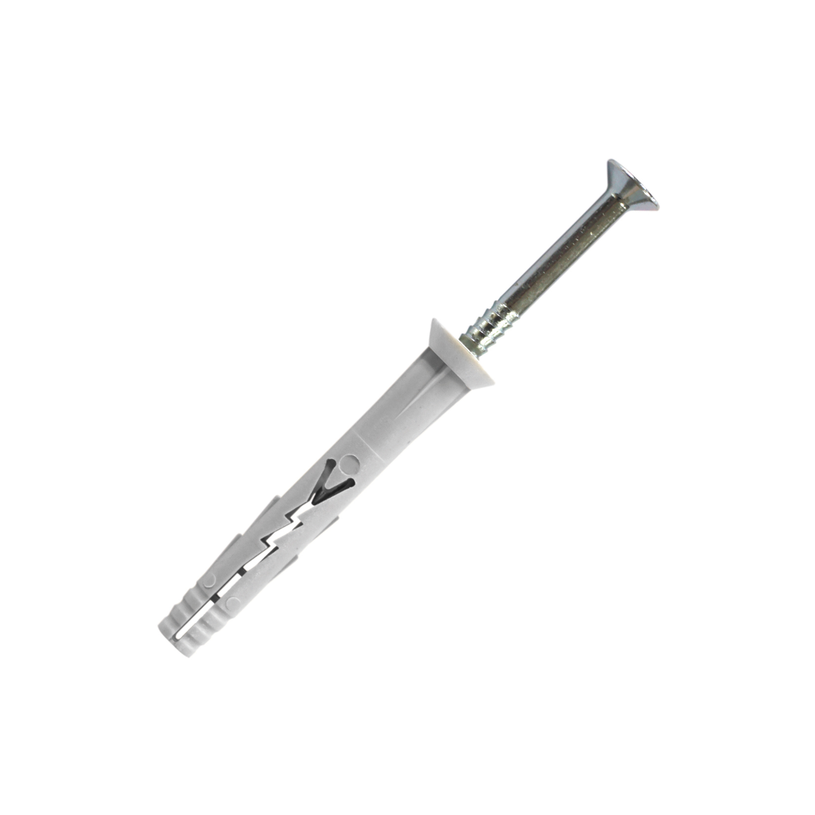 100 chevilles à frapper tête fraisée - clou INOX A4 - Ø8x75mm - SCELL-IT - A4-YZF8075-BC