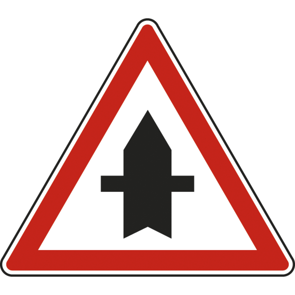 Panneau triangle Intersection à céder le passage 500 Ecolign AB2 cl2 - NADIA SIGNALISATION - TRI500E2AB2