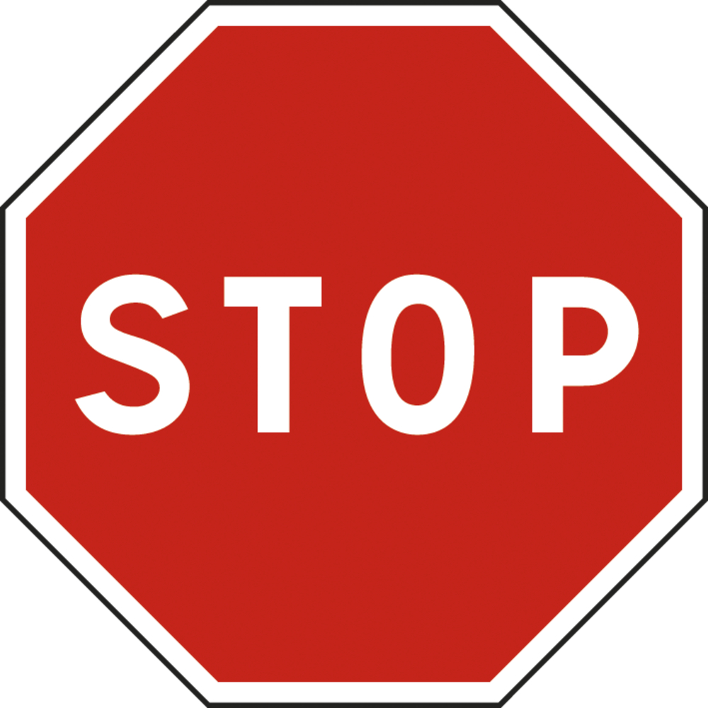 Octogone Arrêt Intersection 400 Ecolign AB4 cl1 - NADIA SIGNALISATION - 1011463