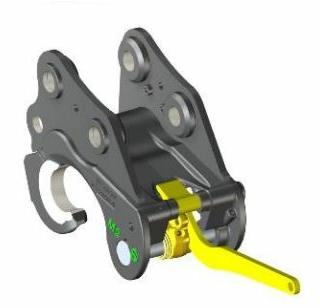 Coupleur ou attache rapide mécanique ACB+ Morin Module 2S pour mini-pelles WACKER-NEUSON EZ53- 5093073
