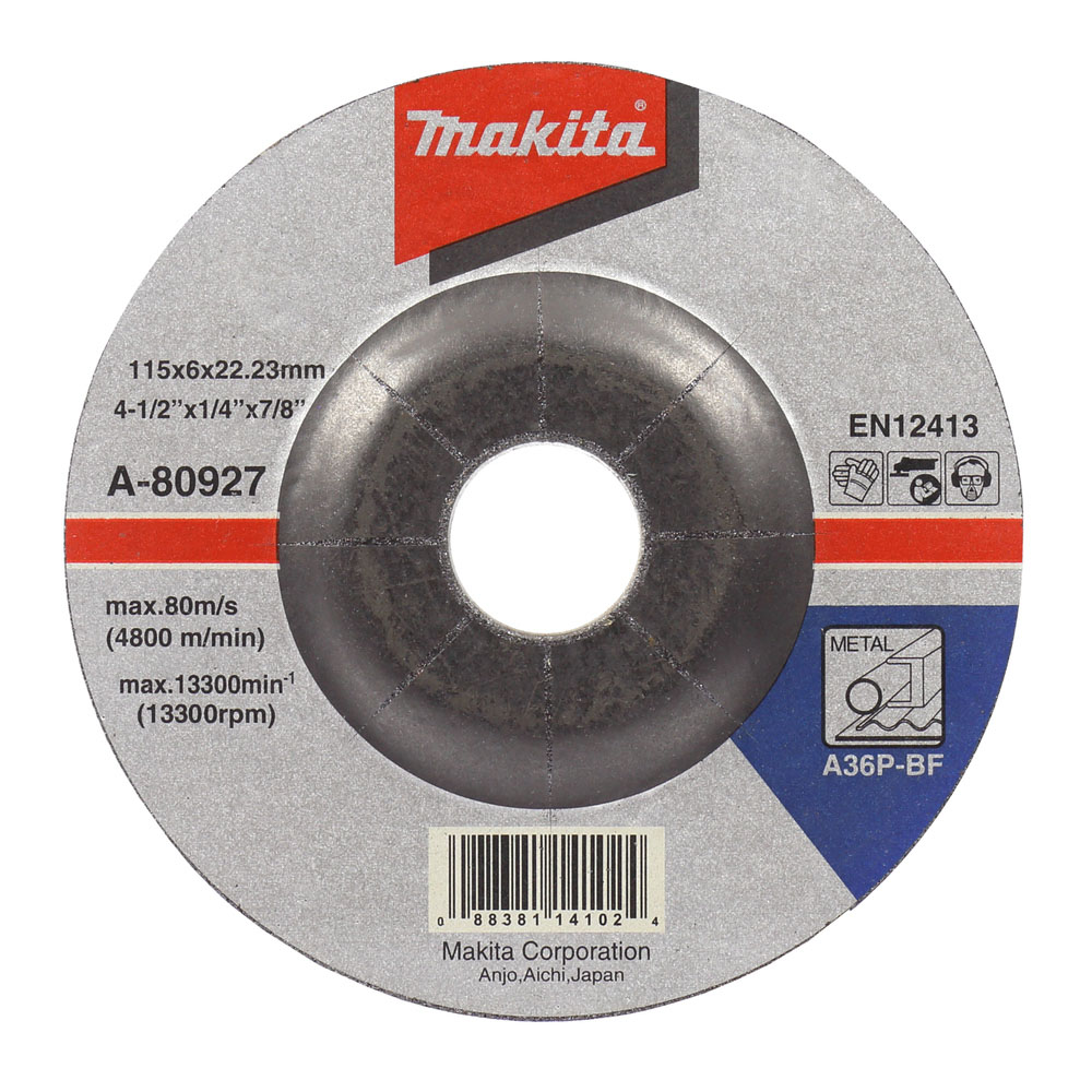 MEULES À ÉBARBER MAKITA -A80927 Ø 115 mm