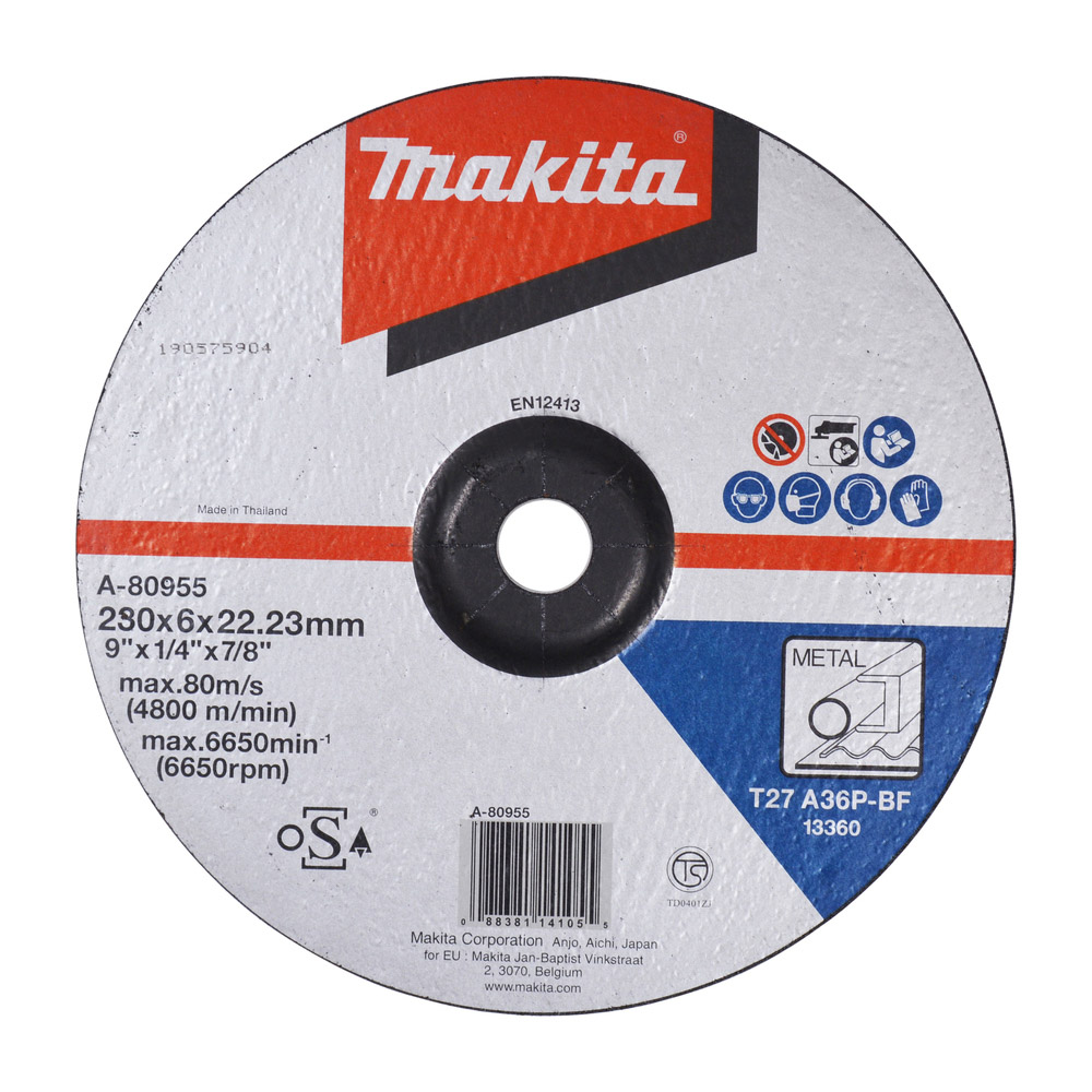 MEULES À ÉBARBER MAKITA -A80955 Ø 230 mm