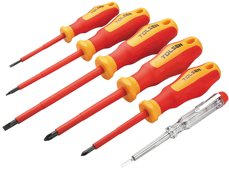 Kit 6 tournevis (38013) TOLSEN - 100267