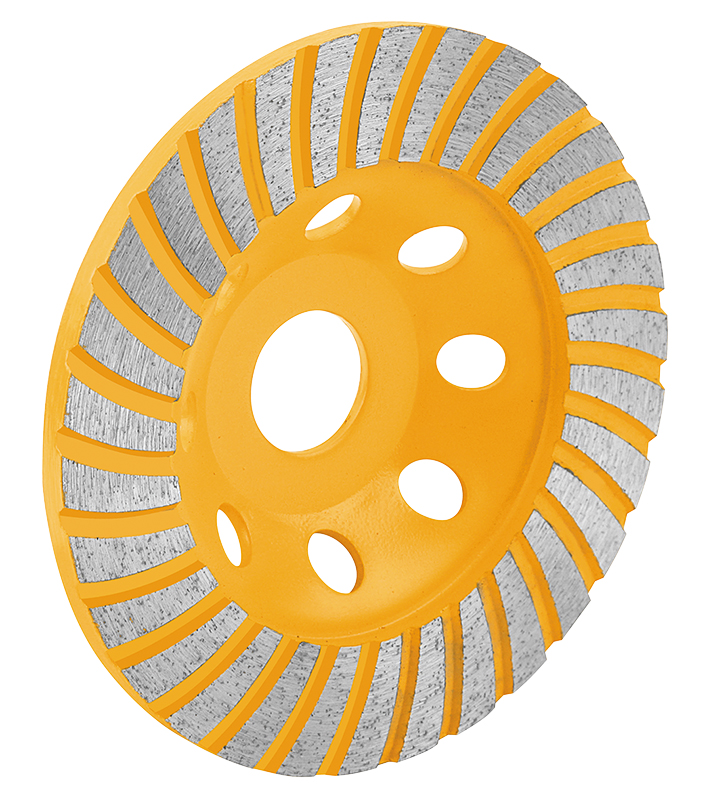 Disque segmente 5mm 125x22,2mm turbo cup (76682) TOLSEN - 100453