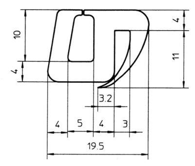Profil jd 9d 389 au m BUISARD - 611022