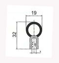 Joint boudin bi-composant 19x5mm BUISARD - 613203
