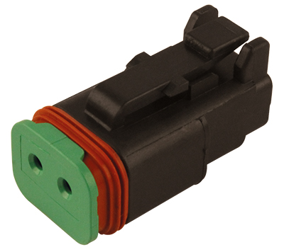 KIT CONNECTEUR DEUTSCH MALE DT06 2VOIES BUISARD - 712436