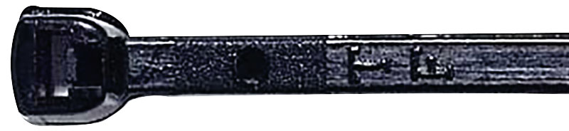 100 colliers de serrage 3.6x141mm noir uv - 714111