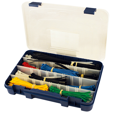 Assortiment de 450 serre cables BUISARD - 714348