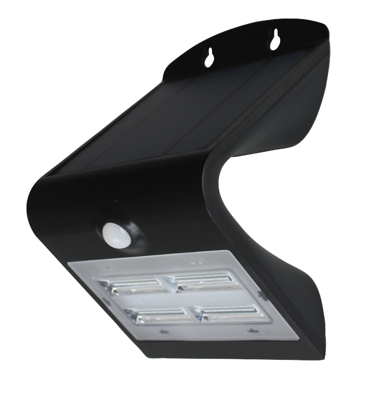 Applique solaire led noire 400lm BUISARD - 714530