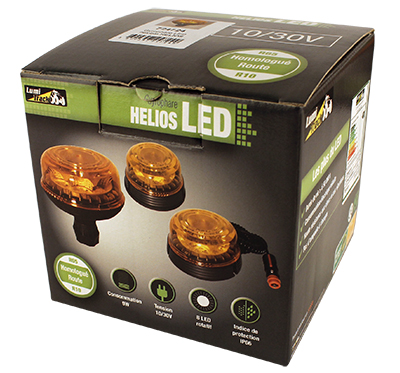 Gyrophare helios led flexible 12-24v BUISARD - 724724