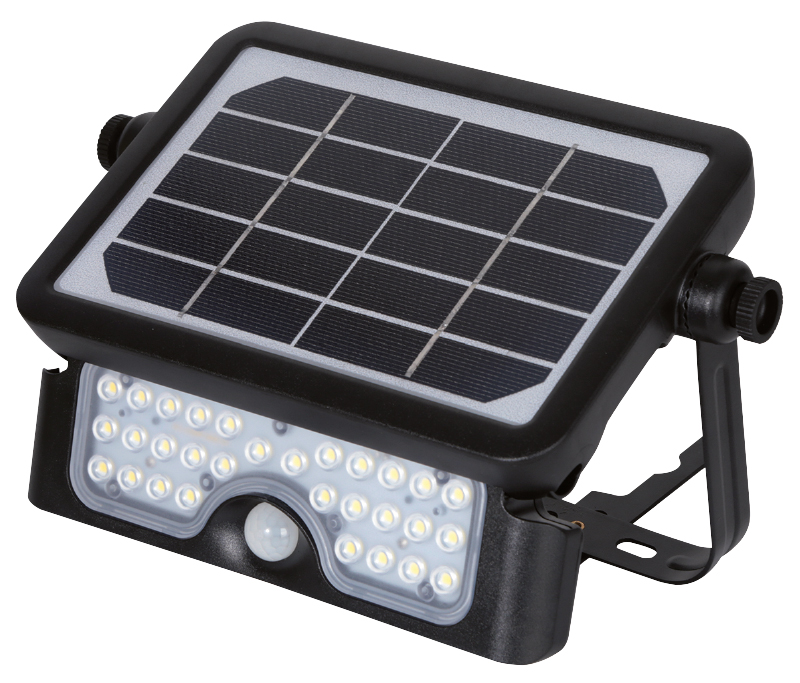 Projecteur solaire led 500lm ac panneau integre BUISARD - 724771