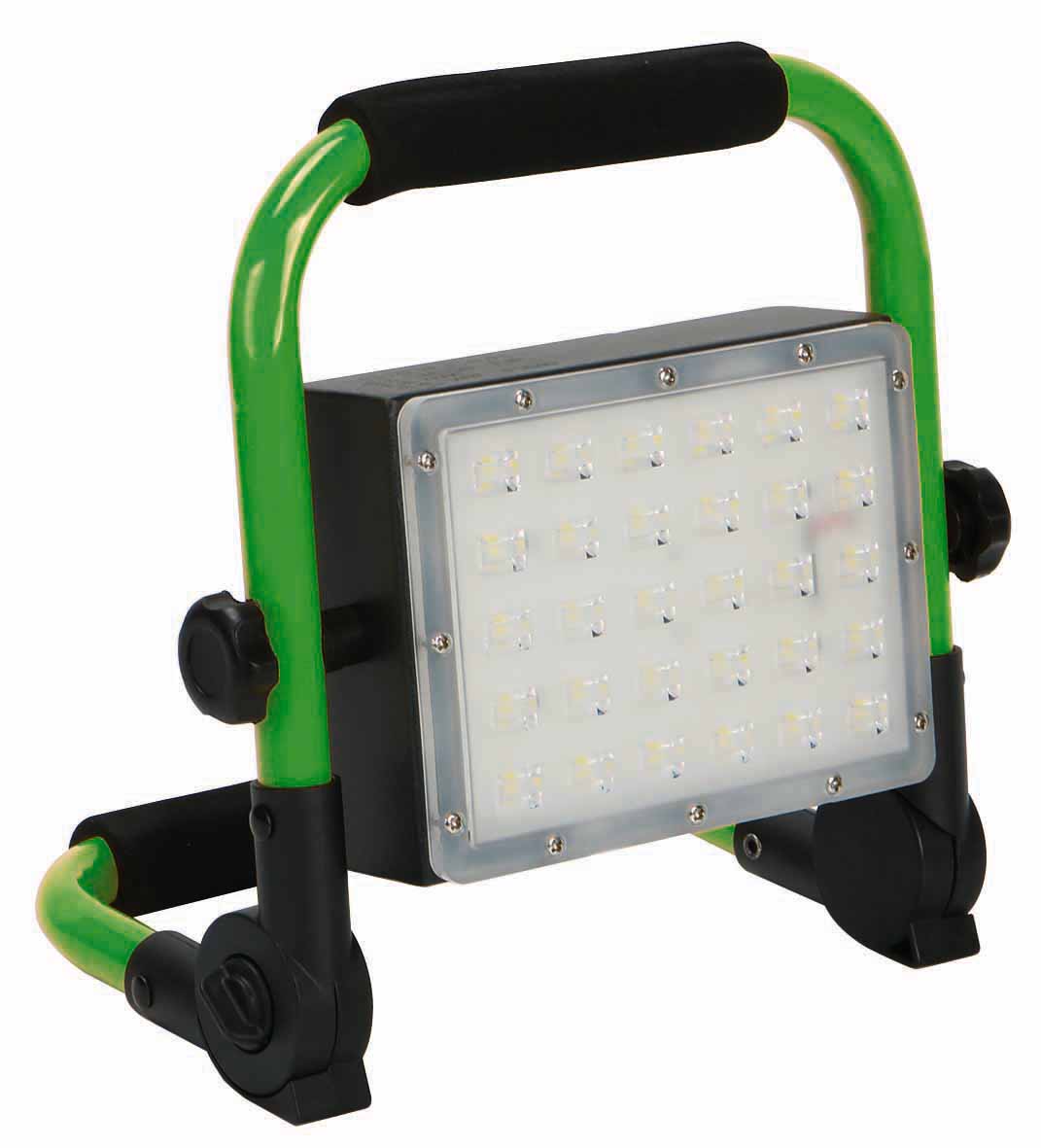 Projecteur 220v portatif recharg.led 30w BUISARD - 724777