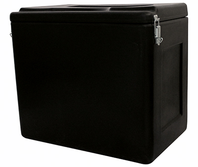 Coffre rangement 600x400x510 noir BUISARD - 733178