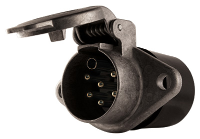 Prise femelle alu 7 plots 24v iso3731 BUISARD - 743469