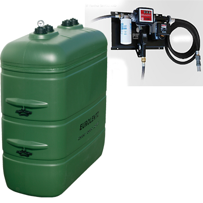 Cuve conf.60+ 1500l pehd vert BUISARD - 744162