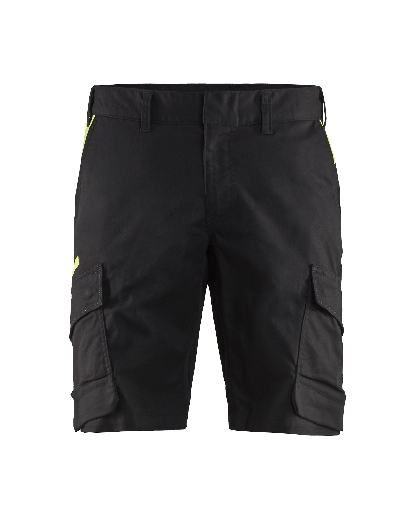 Short Industrie stretch 2D Blåkläder 1446 Noir/Jaune fluo Blaklader - 144618329933C