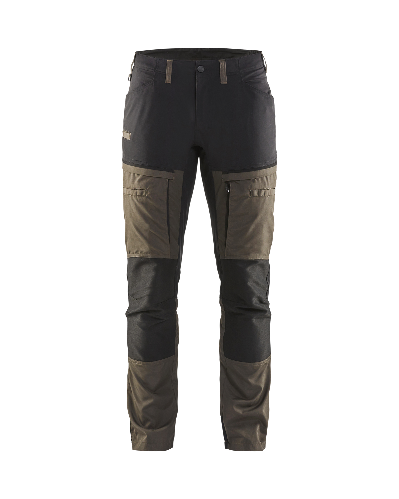 Pantalon maintenance +stretch Blåkläder 1456 Vert Kaki/Noir Blaklader - 145618454599C