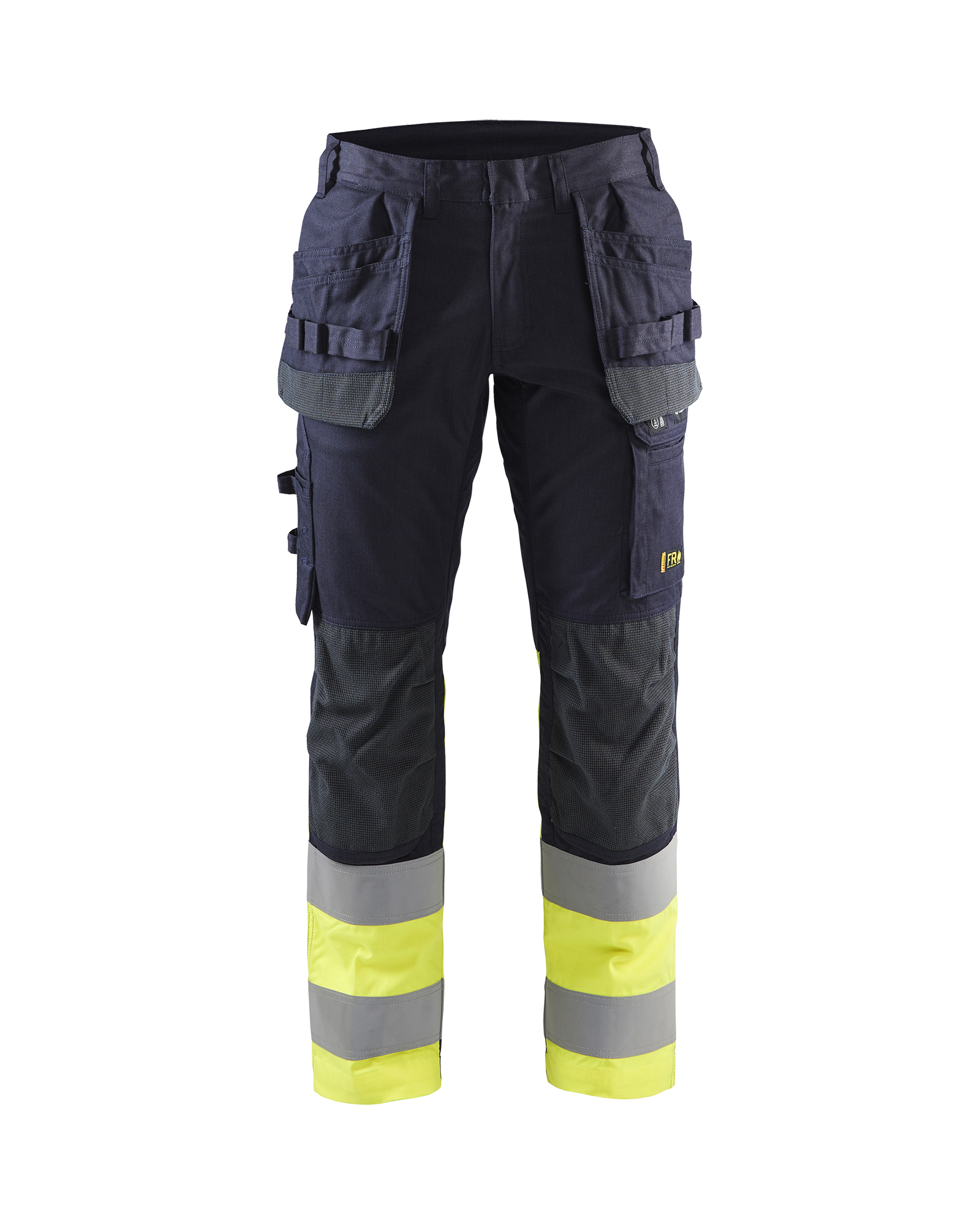 Pantalon multinormes inhérent +stretch Blåkläder 1487 Marine/Jaune fluo Blaklader - 148715128933C