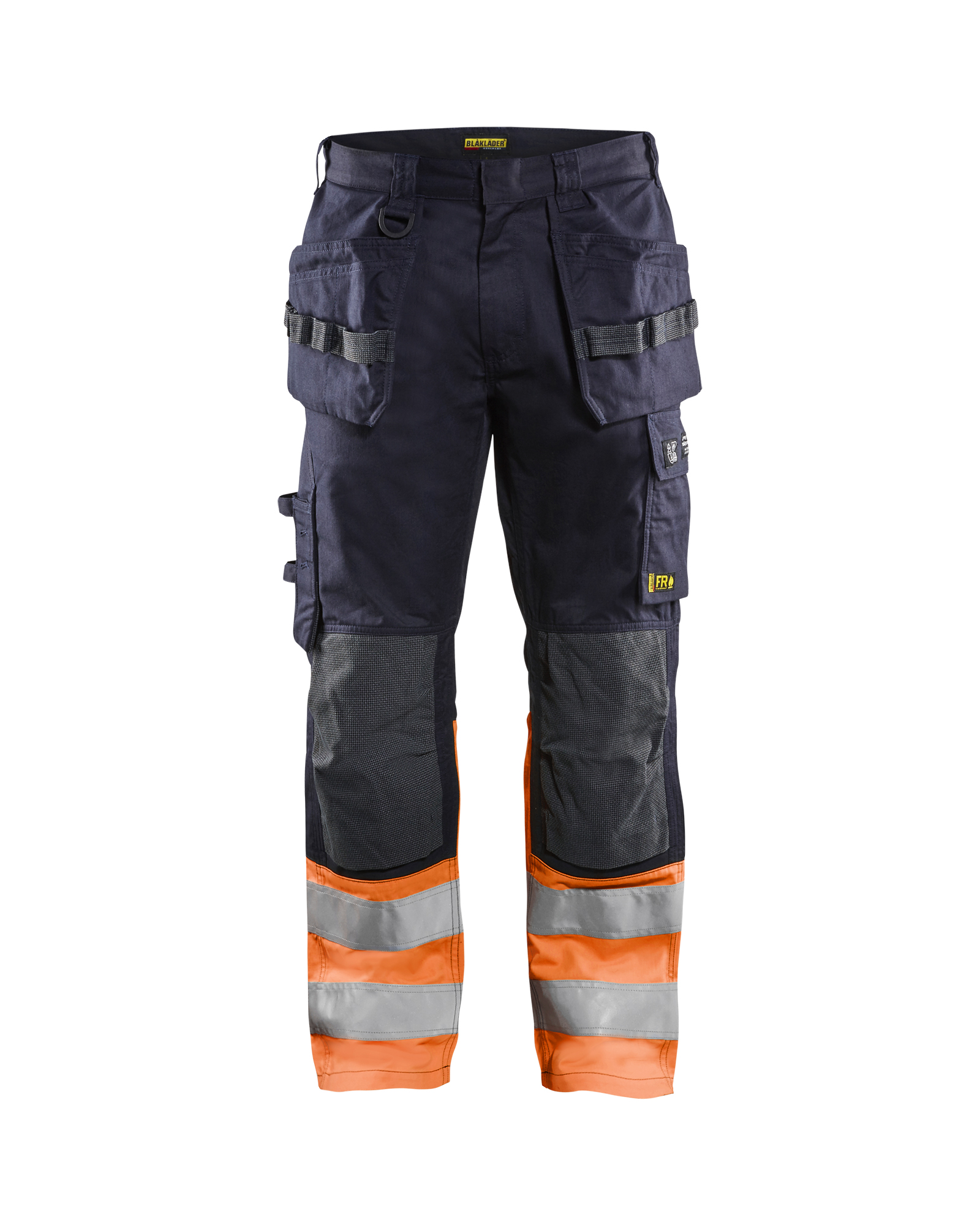 Pantalon multinormes inherent Blåkläder 1489 Marine/Orange fluo Blaklader - 148915138953C
