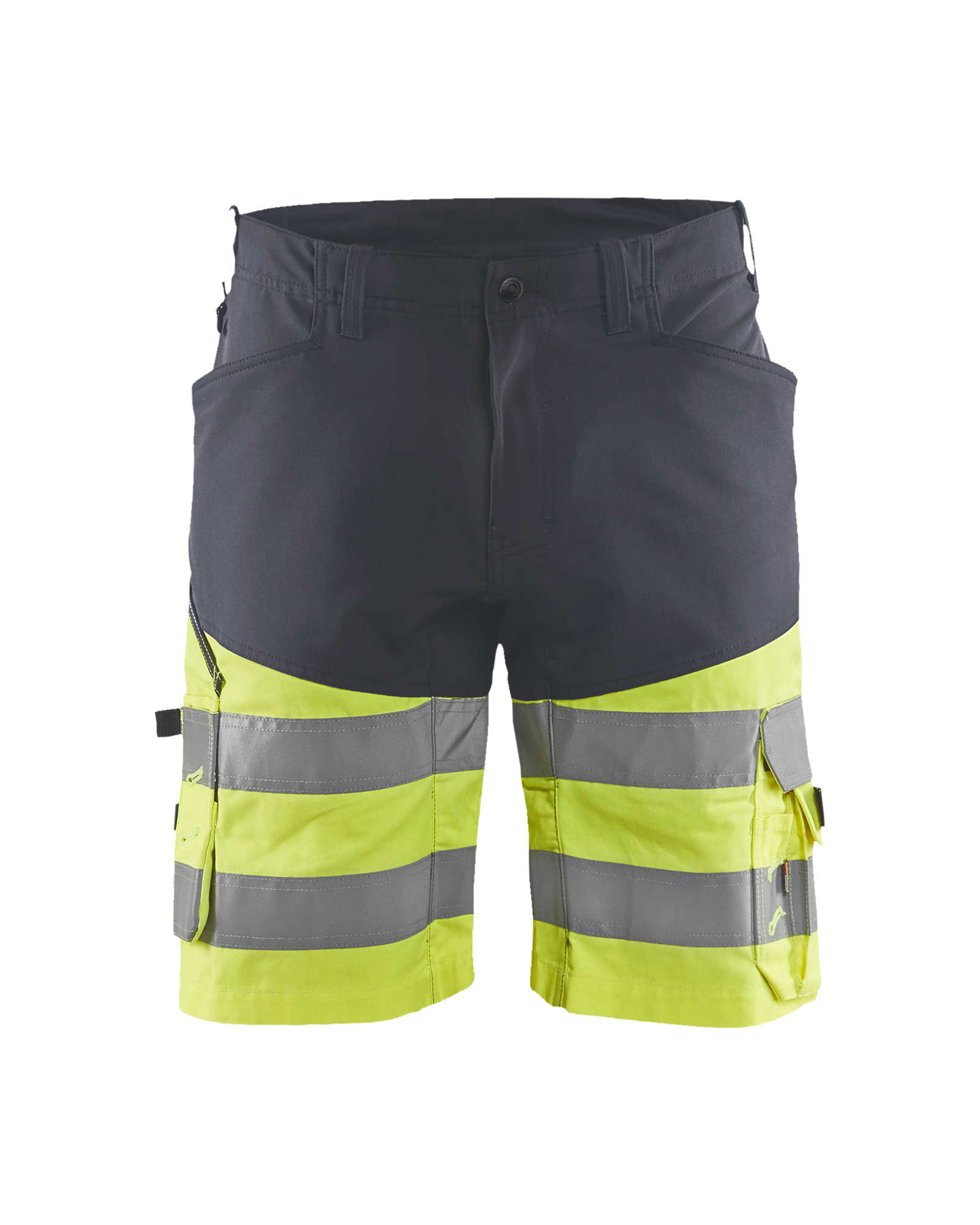 Short haute-visibilité +stretch Blåkläder 1541 Gris moyen/Jaune fluo Blaklader - 154118119633C