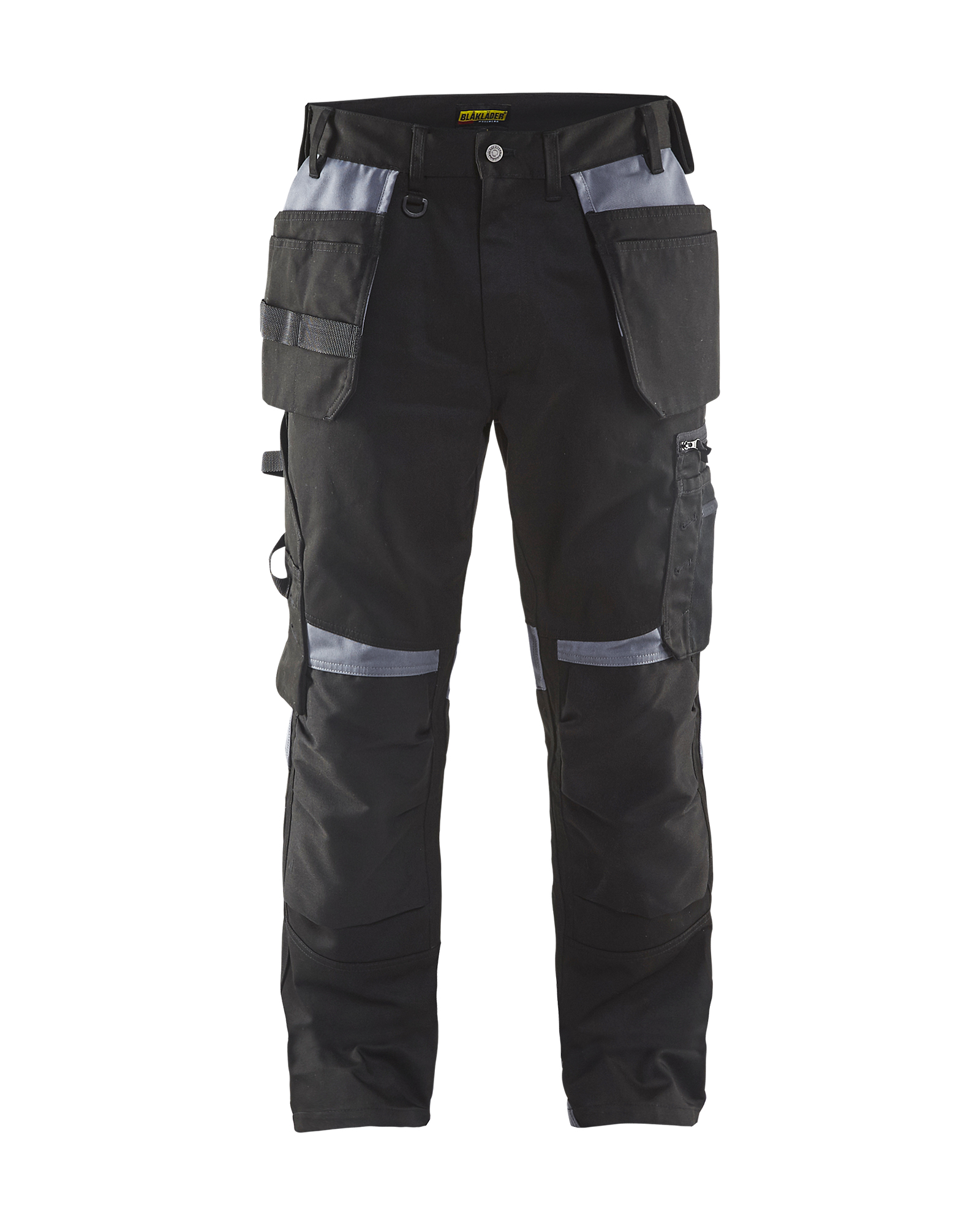 Pantalon artisan Blåkläder 1555 Noir/Gris clair Blaklader - 155518609994C