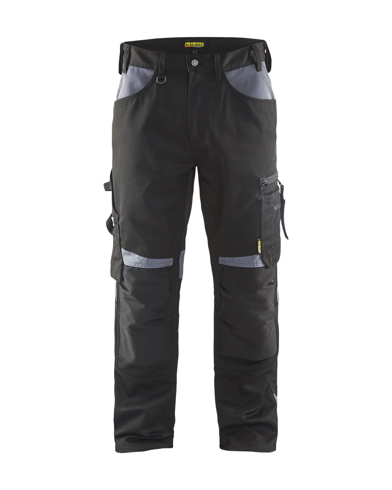Pantalon artisan sans poches flottantes Blåkläder 1556 Noir/Gris clair Blaklader - 155618609994C