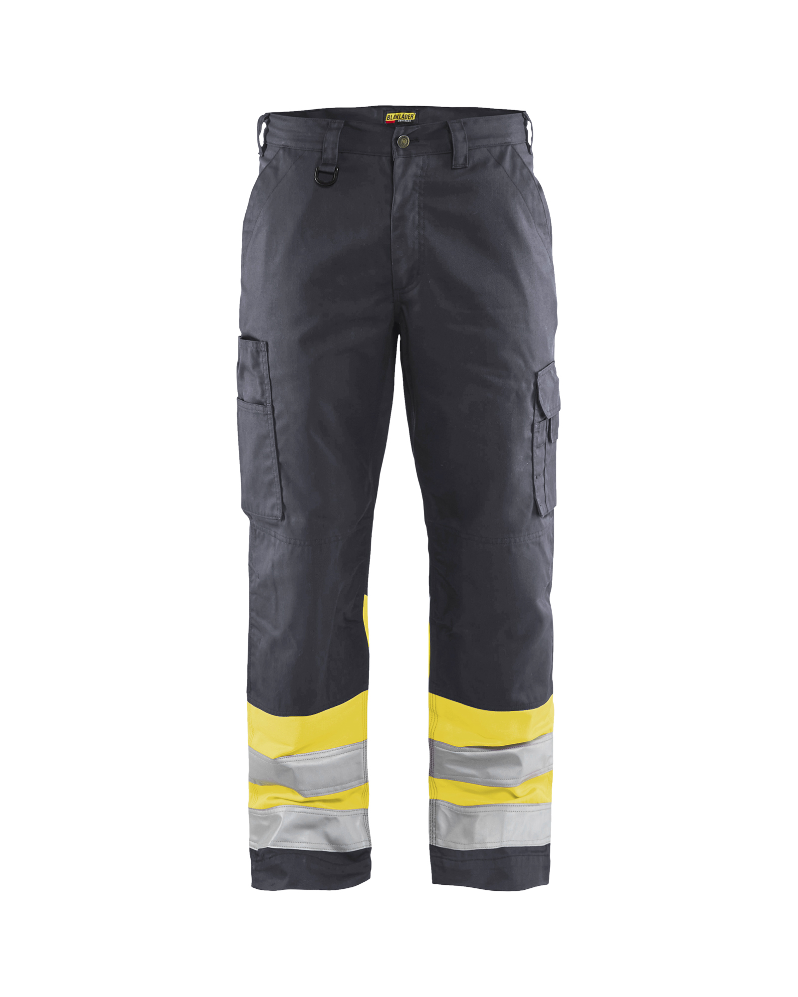 Pantalon artisan haute visibilité Blåkläder 1564 Gris moyen/Jaune fluo Blaklader - 156418119633C