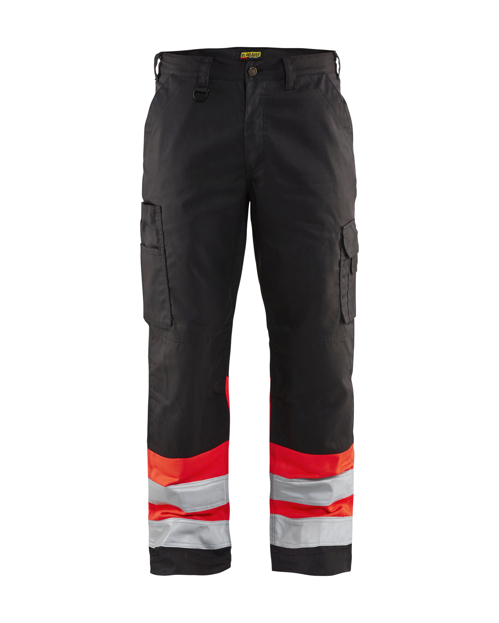 Pantalon artisan haute visibilité Blåkläder 1564 Noir/Rouge fluo Blaklader - 156418119955C
