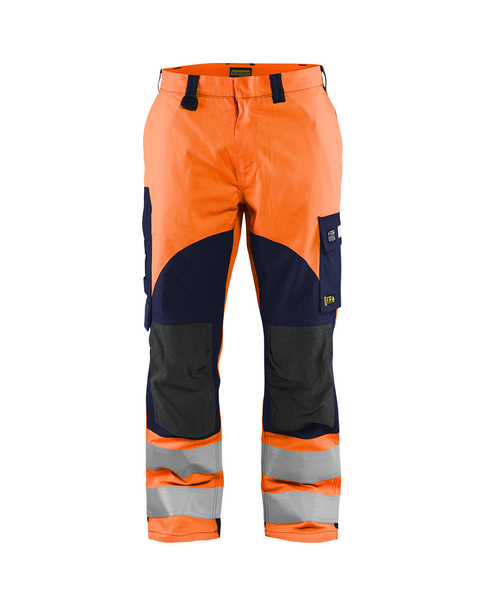 Pantalon multinormes inhérent Blåkläder 1588 Orange fluo/Marine Blaklader - 158815135389C