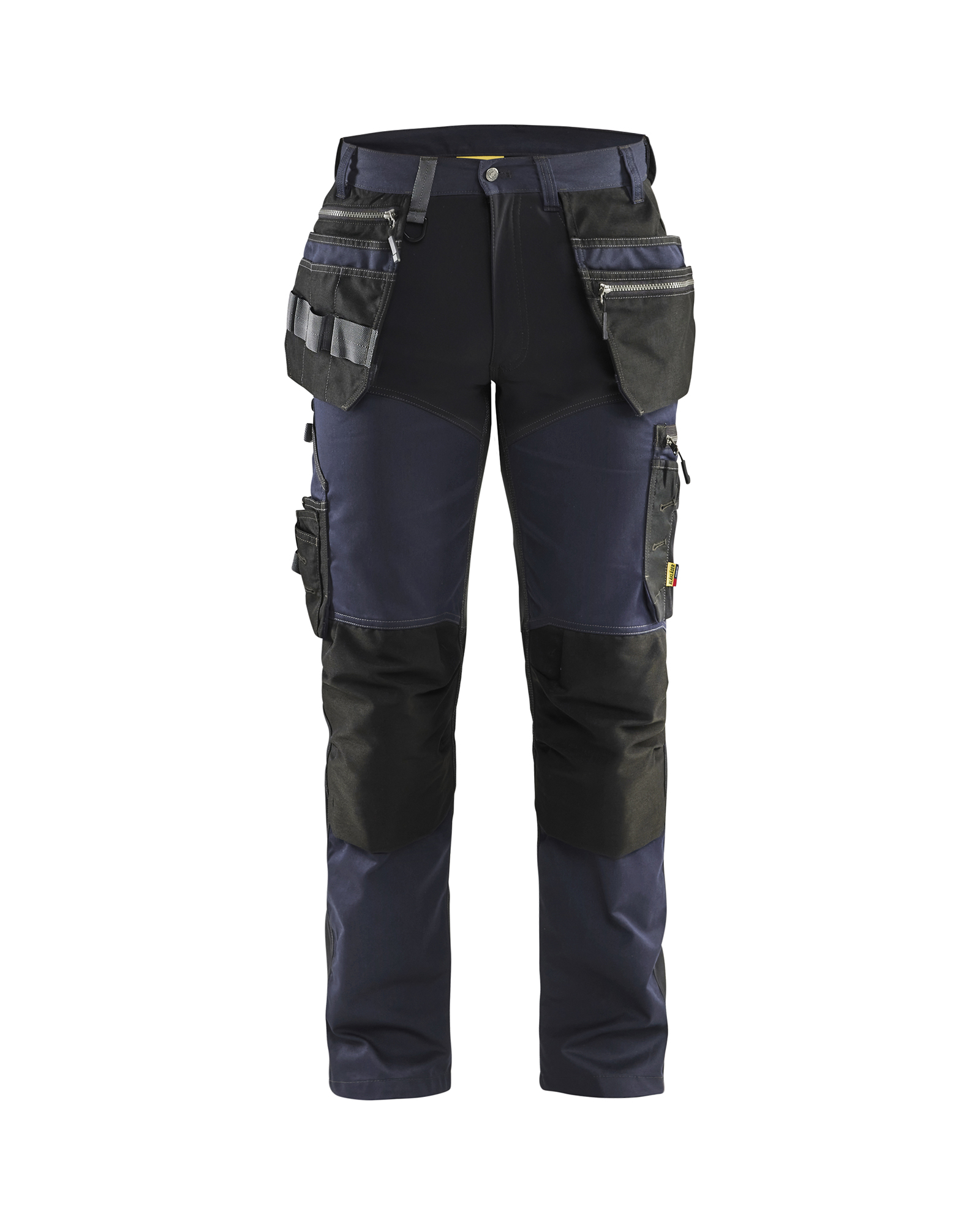 Pantalon artisan Blaklader stretch 1599 bleu marine et noir - 159918608699C