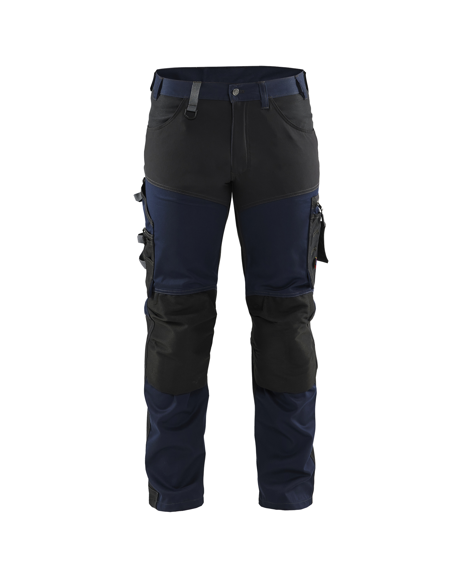 Pantalon artisan Blaklader stretch 1799 noir et bleu marine - 179918608699C